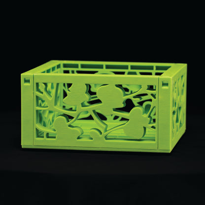 6" Orchid Planter with chain hanger in Light Green for Conservation Florida